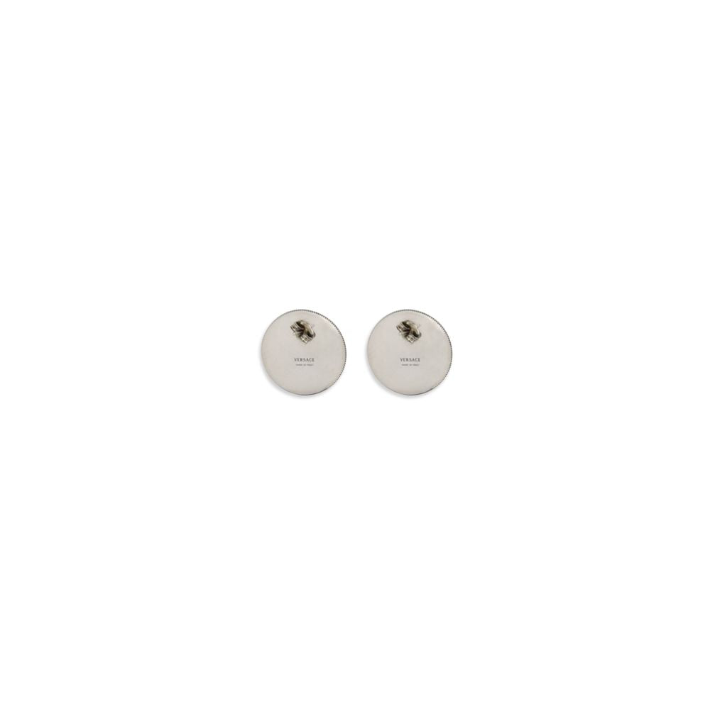 Versace Gray Brass Earrings | Regal Royce