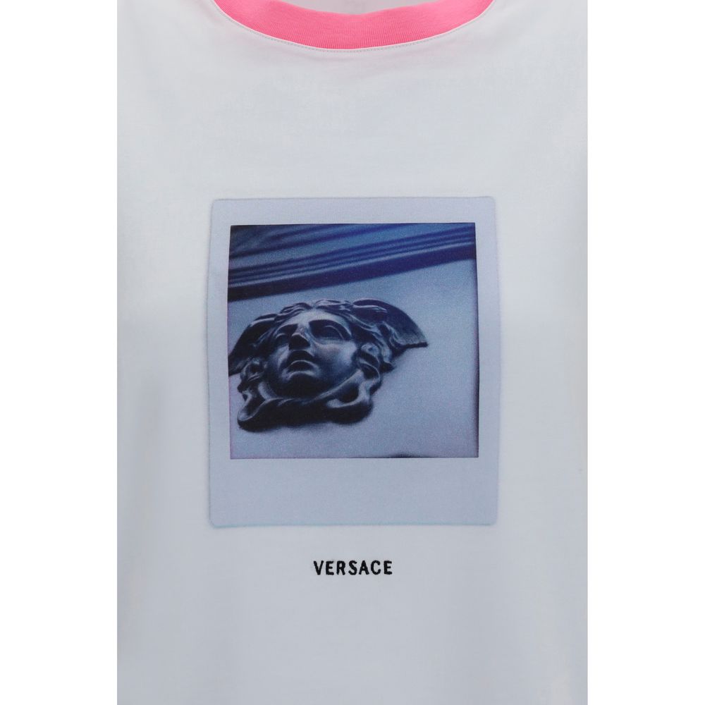 Versace White Cotton T-Shirt | Regal Royce