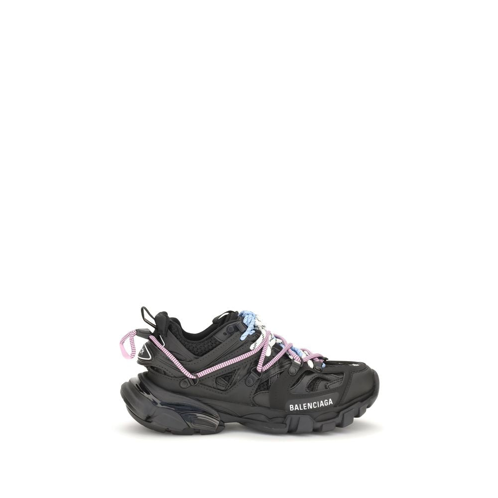 Balenciaga Black Polyester Athletic Sneakers | Regal Royce