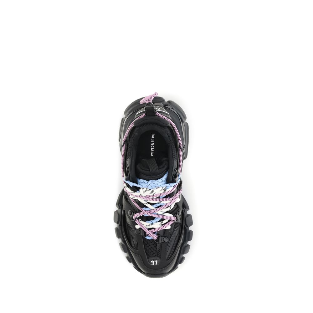 Balenciaga Black Polyester Athletic Sneakers | Regal Royce