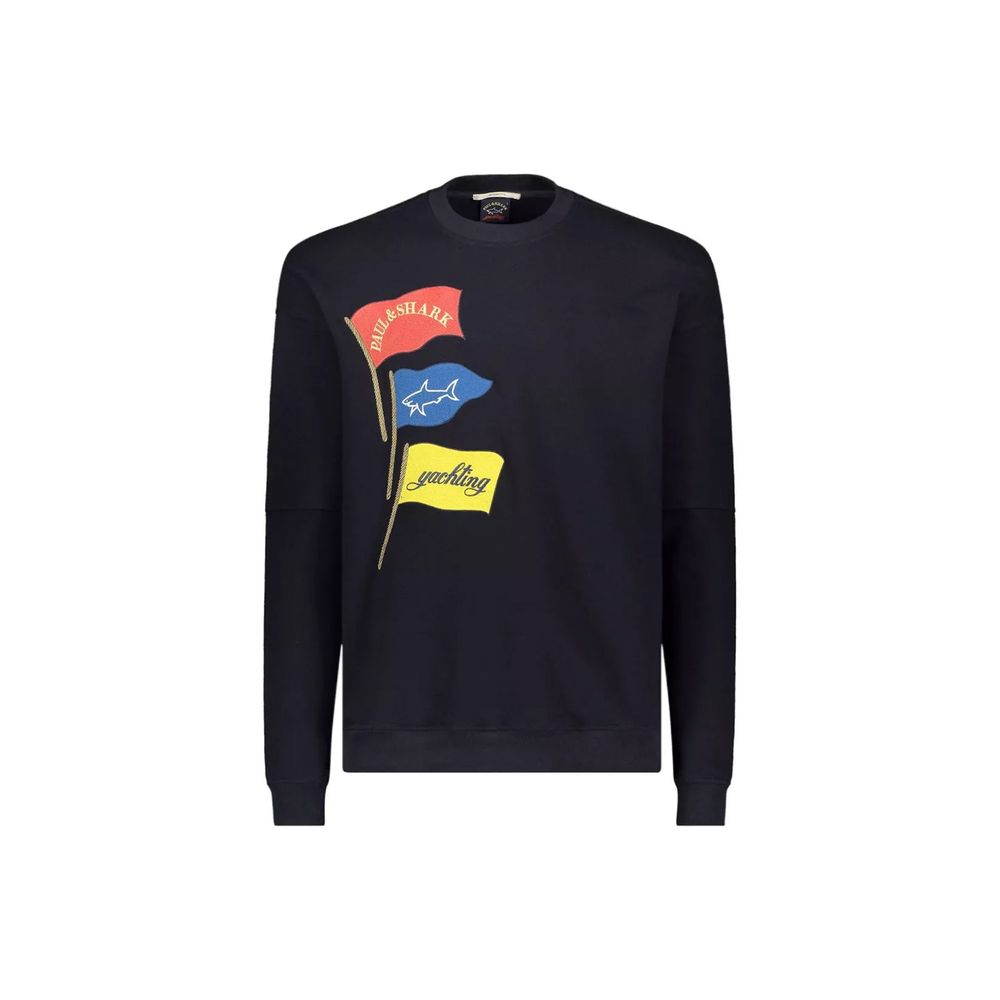 Paul & Shark Blue Cotton Sweatshirt | Regal Royce