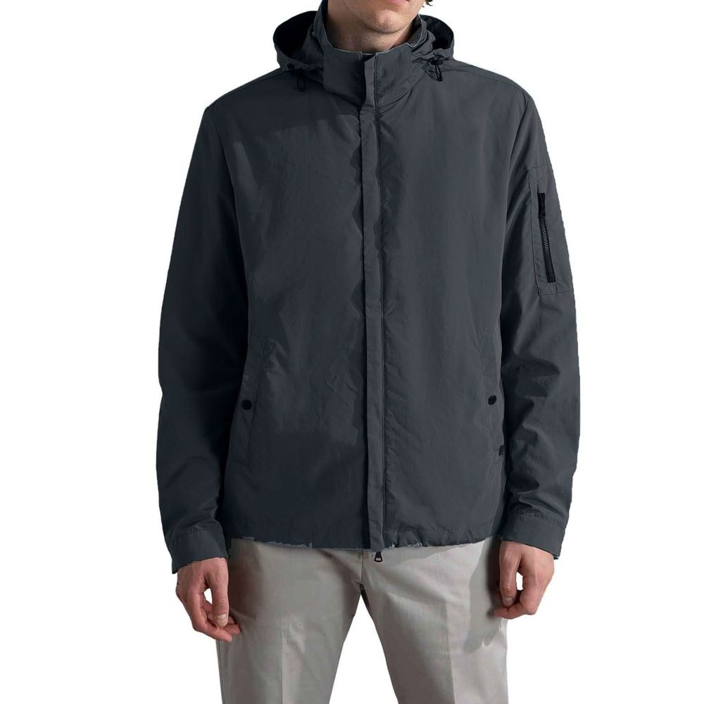 Paul & Shark Gray Nylon Shell Jacket | Regal Royce