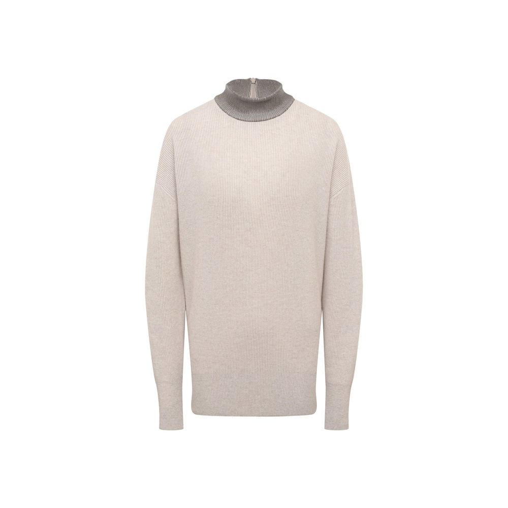 Brunello Cucinelli Beige Cashmere Sweater | Regal Royce