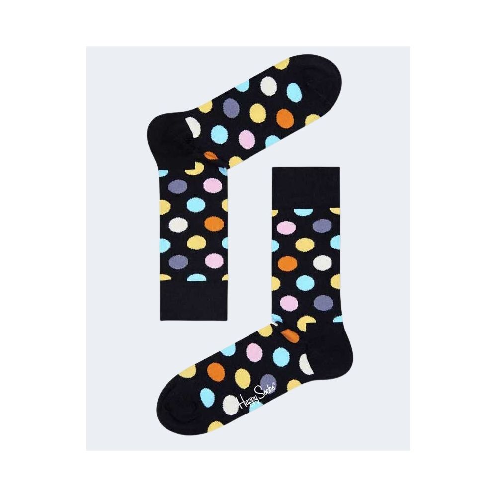 Happy Socks Black Cotton Socks | Regal Royce