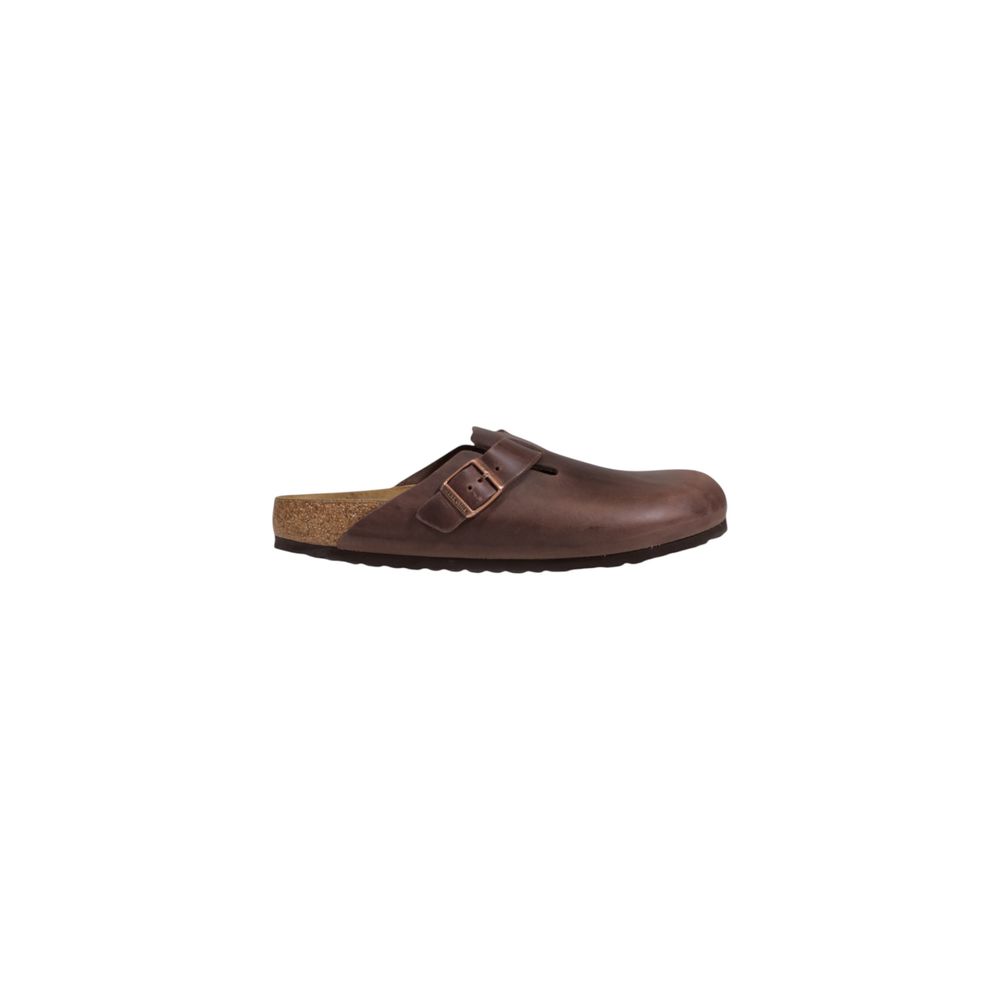 Birkenstock Brown Leather Clogs | Regal Royce