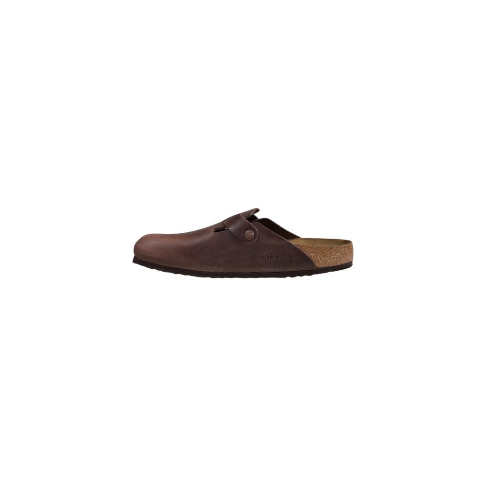 Birkenstock Brown Leather Clogs | Regal Royce