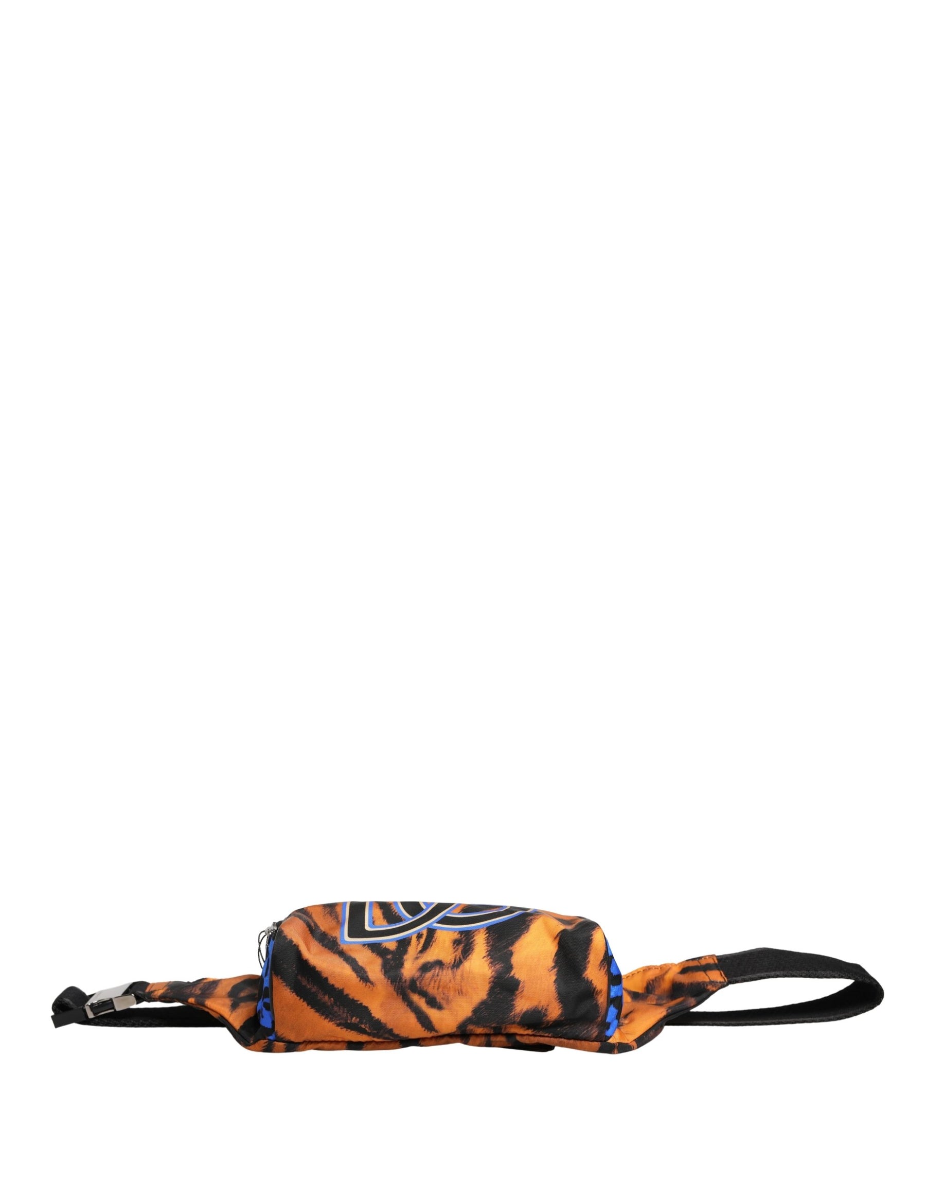 Dolce & Gabbana Brown Tiger Print Nylon Fanny Waist Pack Borse Men Bag | Regal Royce