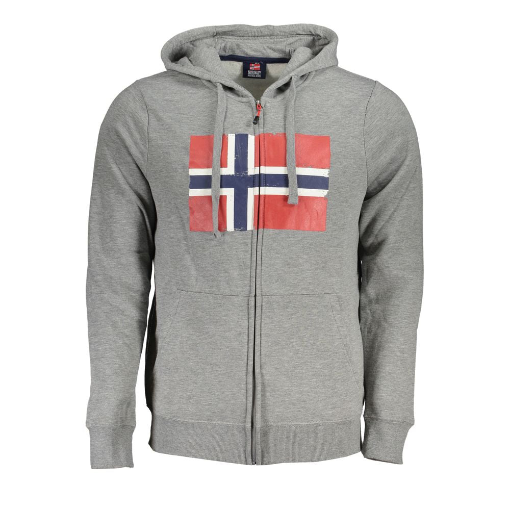 Norway 1963 Gray Cotton Men's Sweatshirt | Regal Royce