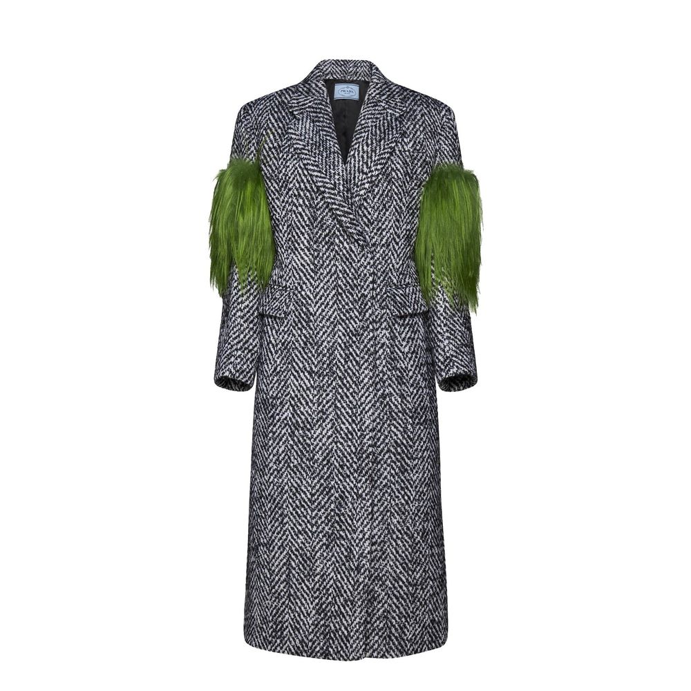 Prada Gray Wool Coat | Regal Royce