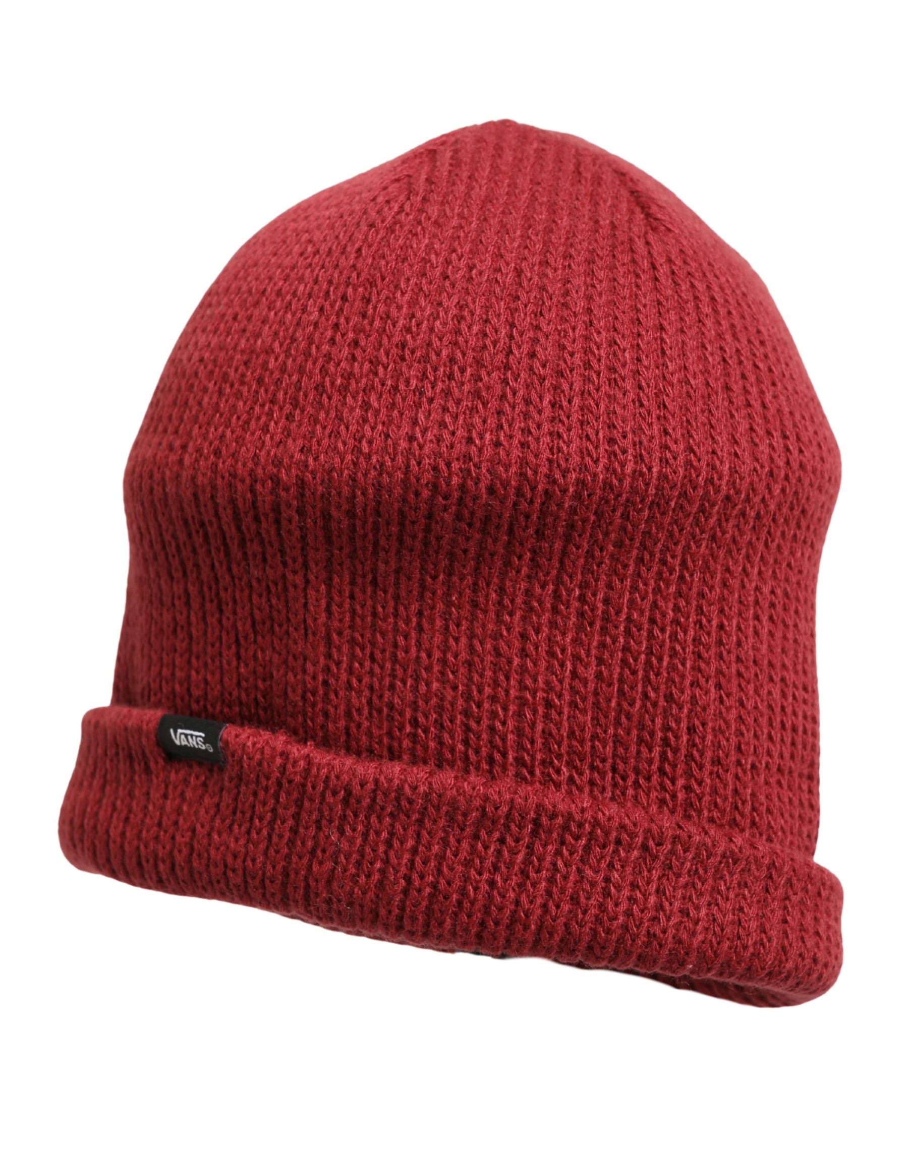 Vans Women Bordeaux Wool Knitted Winter Beanie Capello Hat | Regal Royce
