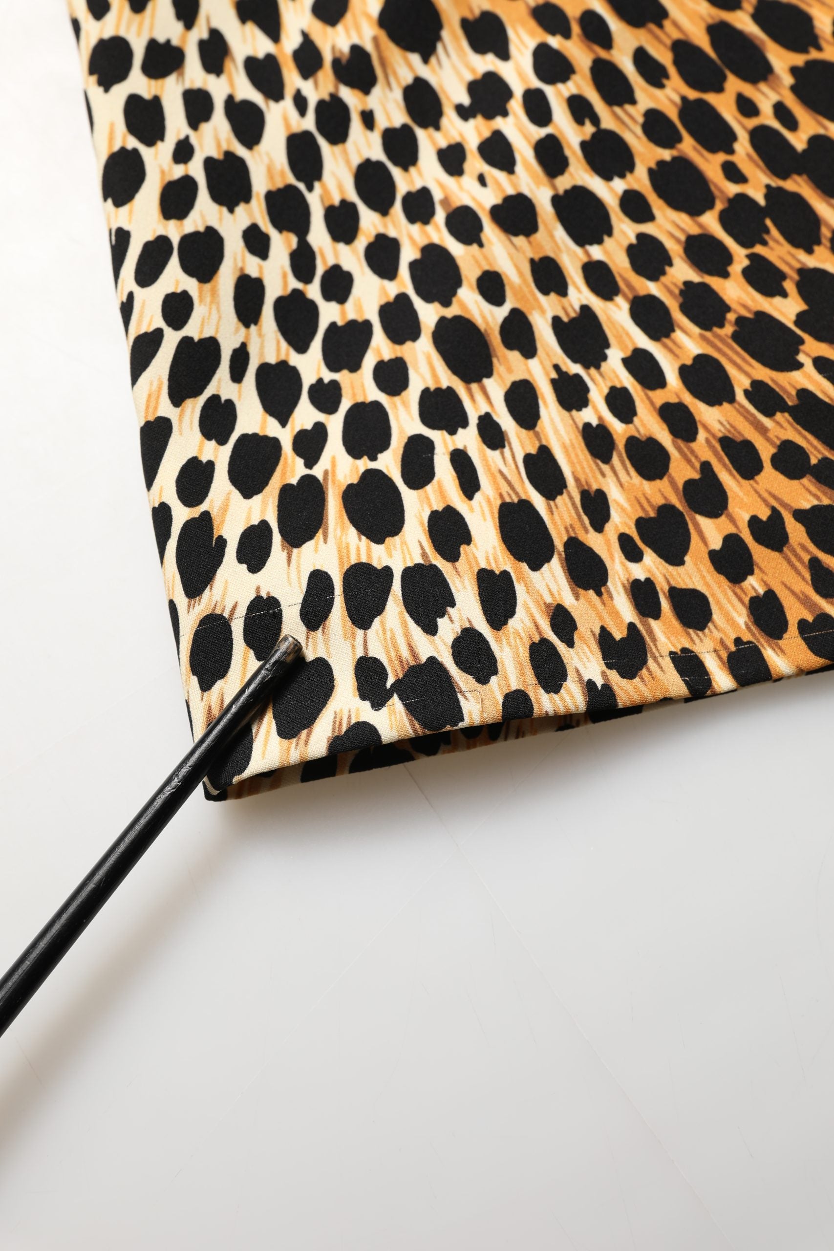 Dolce & Gabbana Brown Leopard Print Silk Sheath Midi Dress | Regal Royce