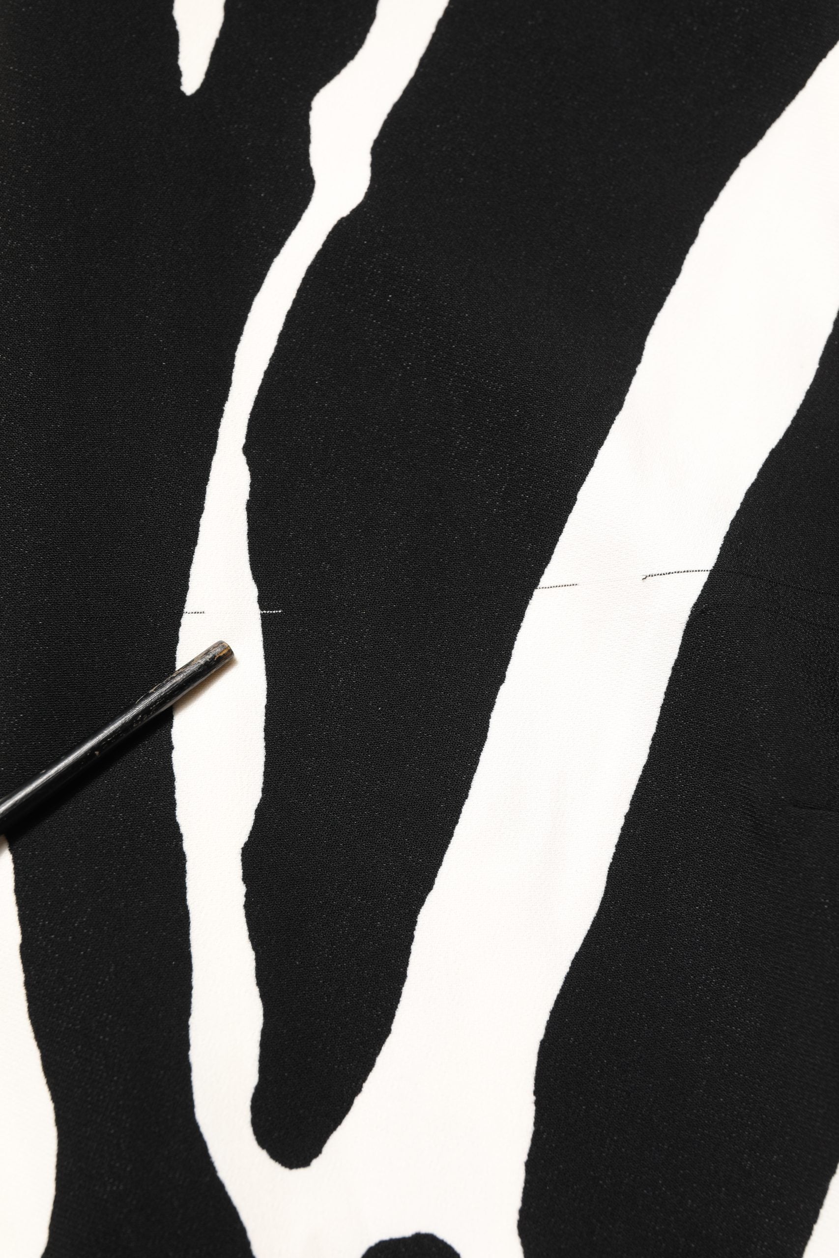 Dolce & Gabbana Black White Zebra Print Viscose Mini Dress | Regal Royce