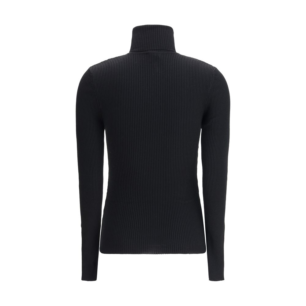 Wolford Black Wool Turtleneck | Regal Royce