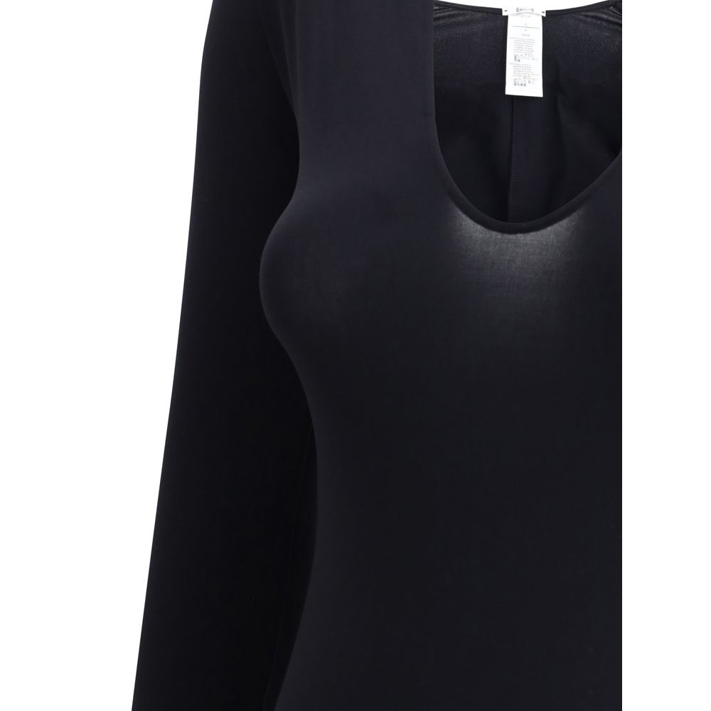 Wolford Black Polyamide Bodysuit | Regal Royce