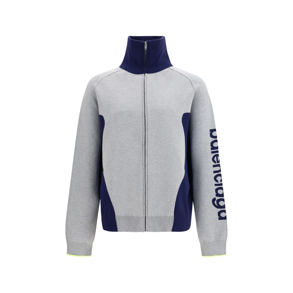 Balenciaga Gray Cotton Sweatshirt | Regal Royce