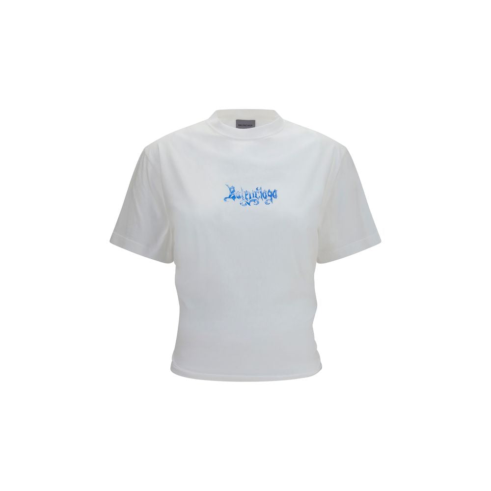 Balenciaga White Cotton T-Shirt | Regal Royce