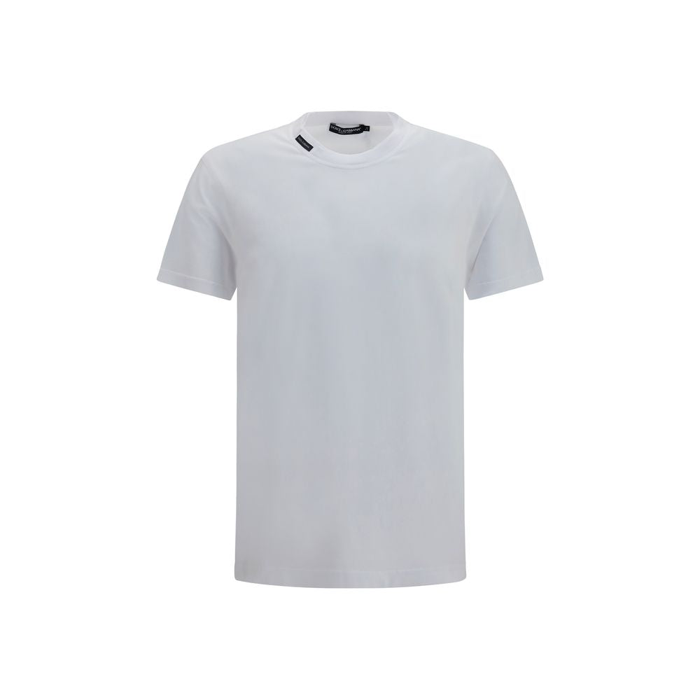 Dolce & Gabbana White Cotton T-Shirt | Regal Royce
