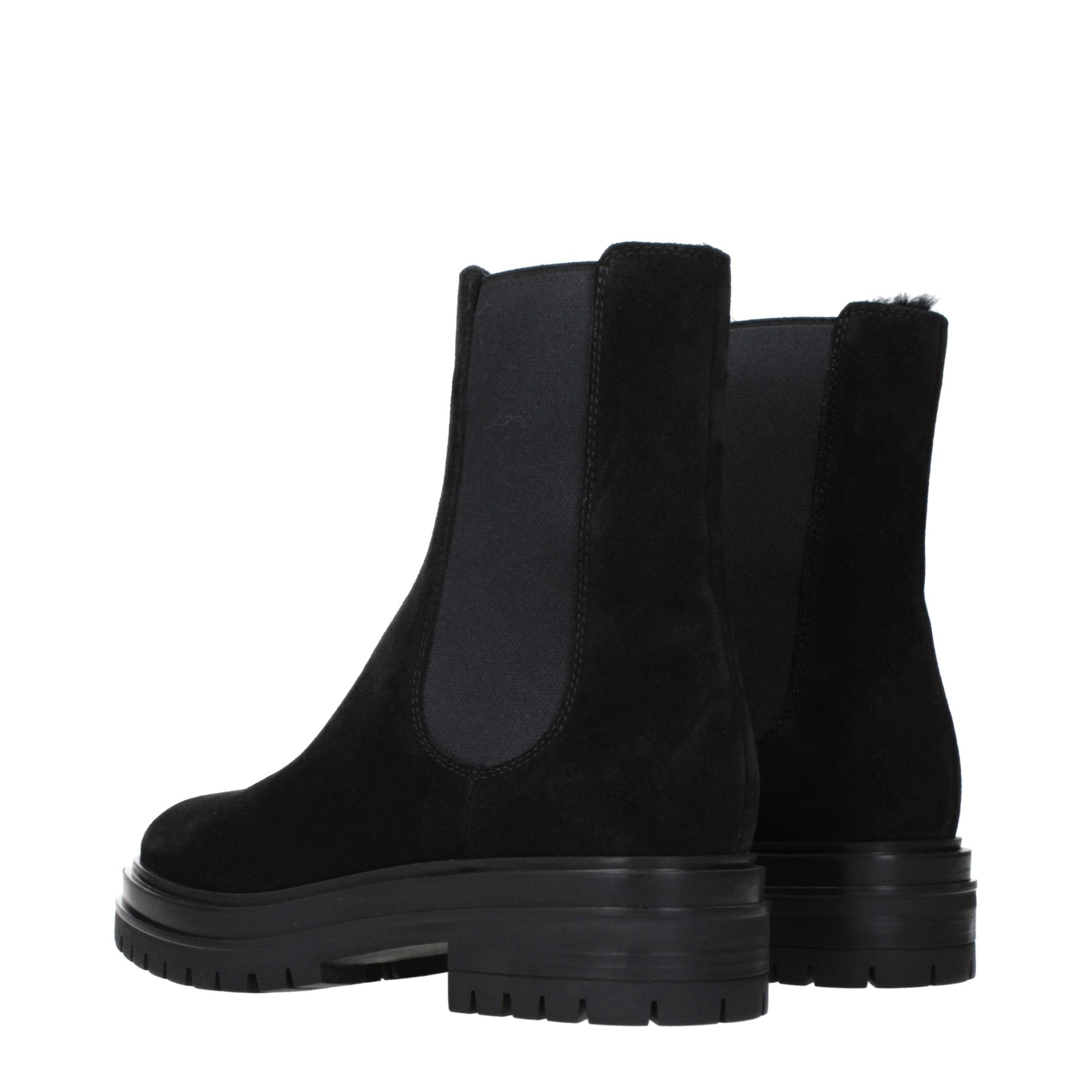 Gianvito Rossi Black Leather Ankle Boots | Regal Royce