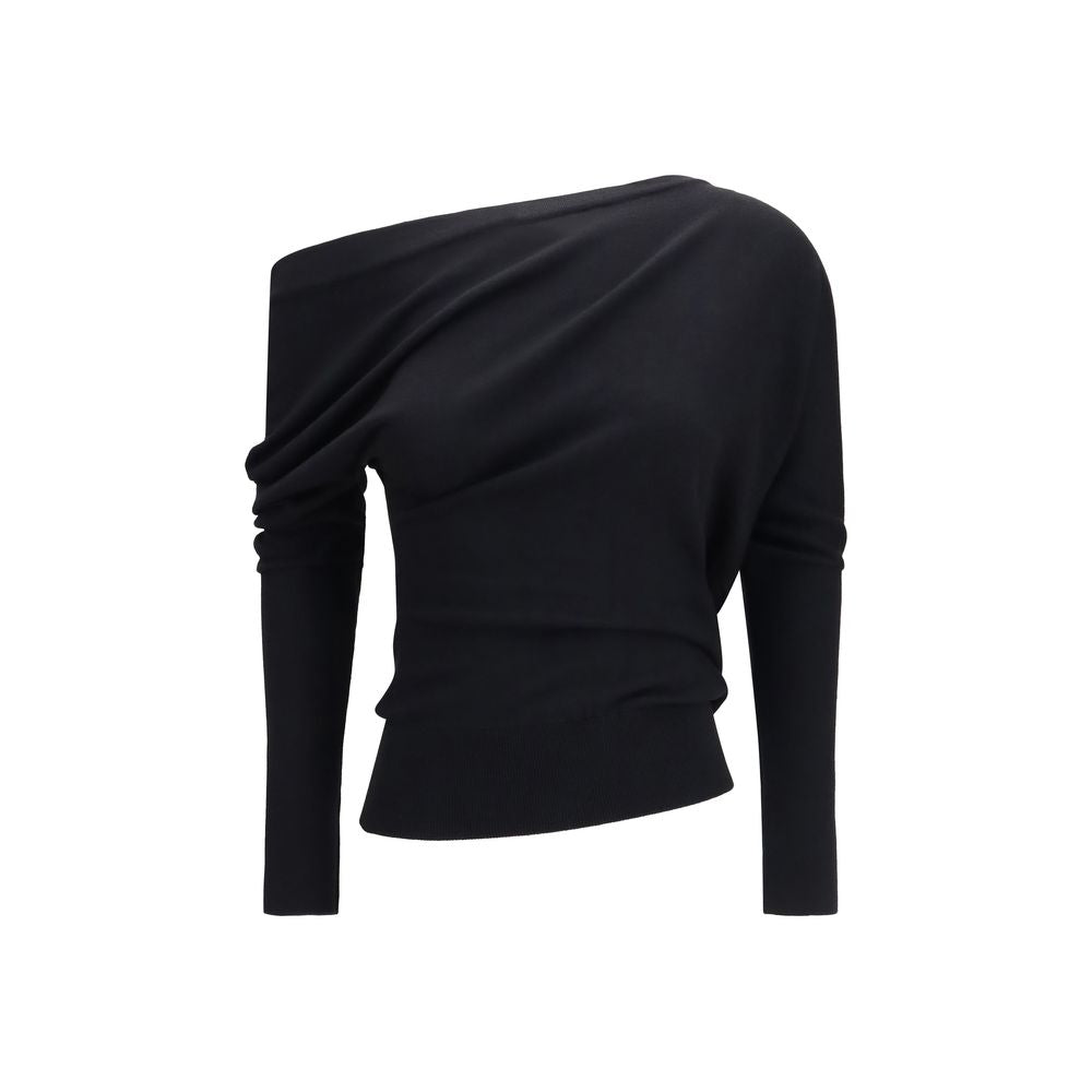 Tom Ford Black Wool Oves Aries Sweatshirt | Regal Royce