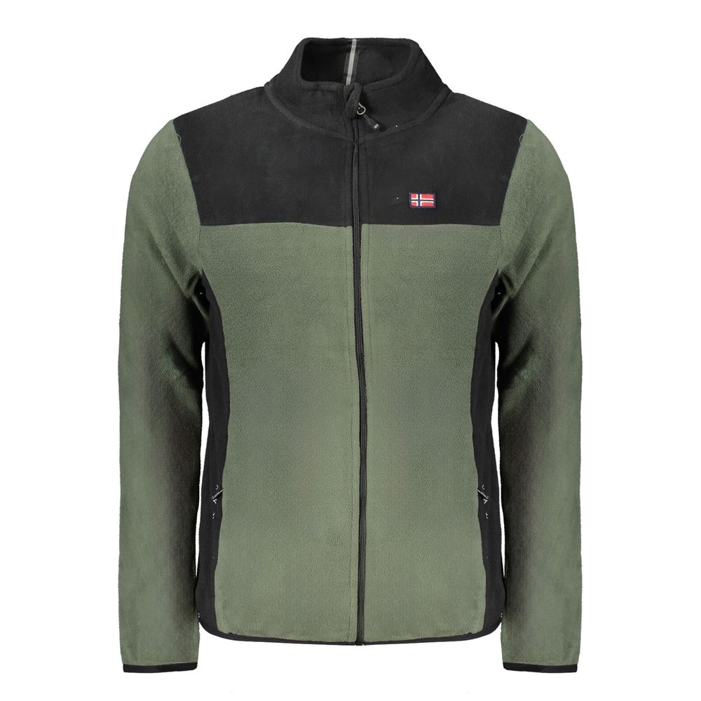 Norway 1963 Green Polyester Men Sweater | Regal Royce