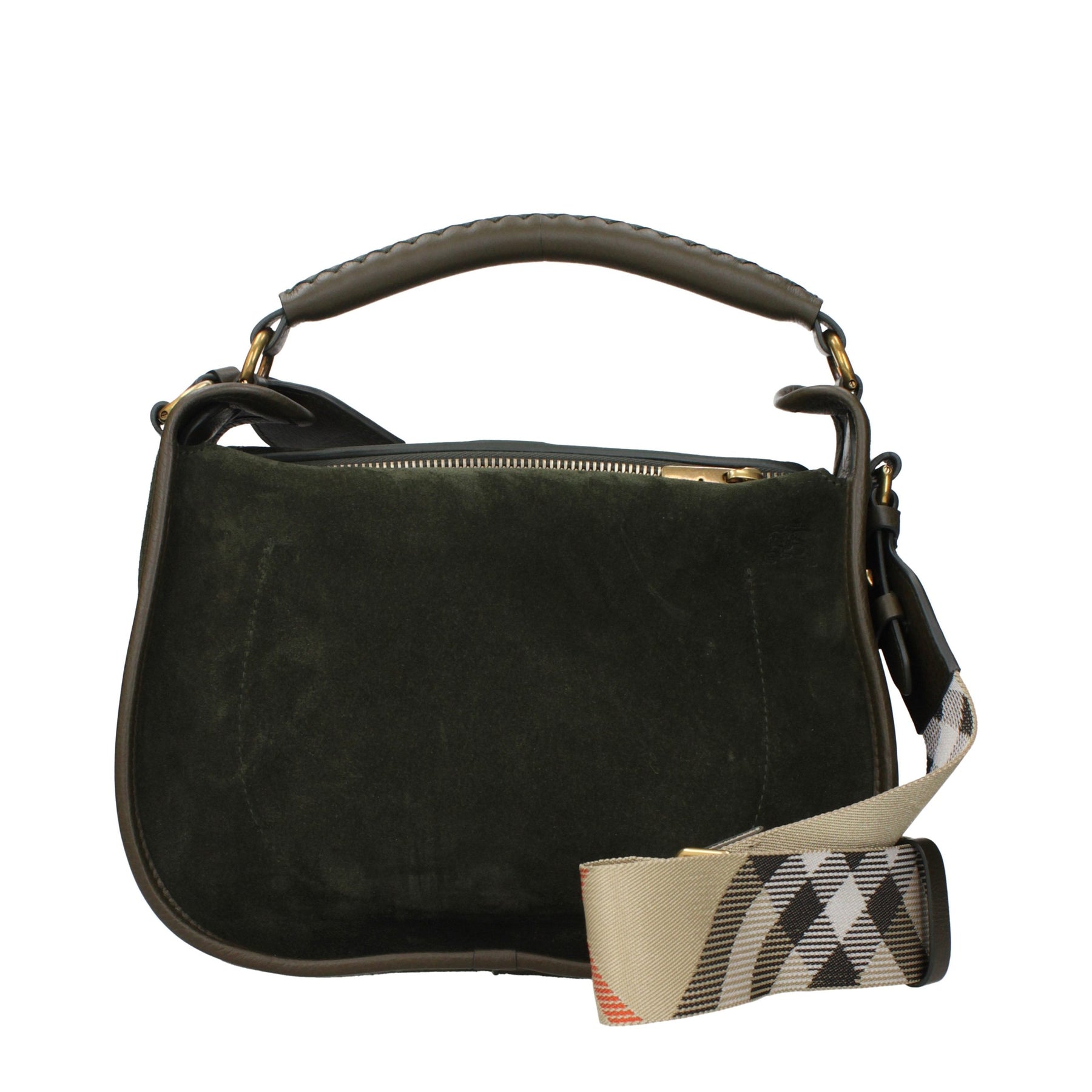 Burberry Green Leather Handbag | Regal Royce