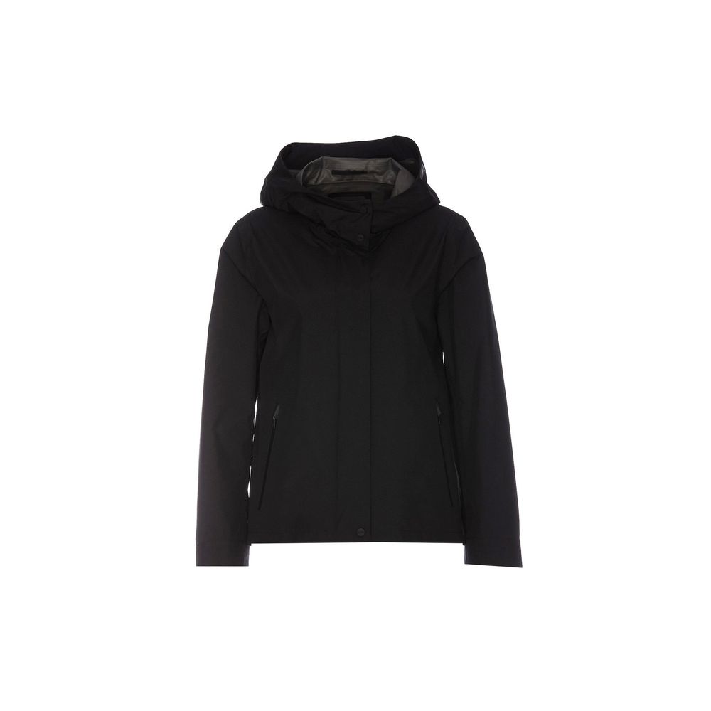 Herno Black Polyester Shell Jacket | Regal Royce