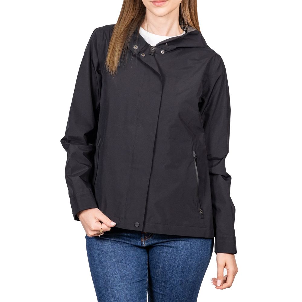 Herno Black Polyester Shell Jacket | Regal Royce