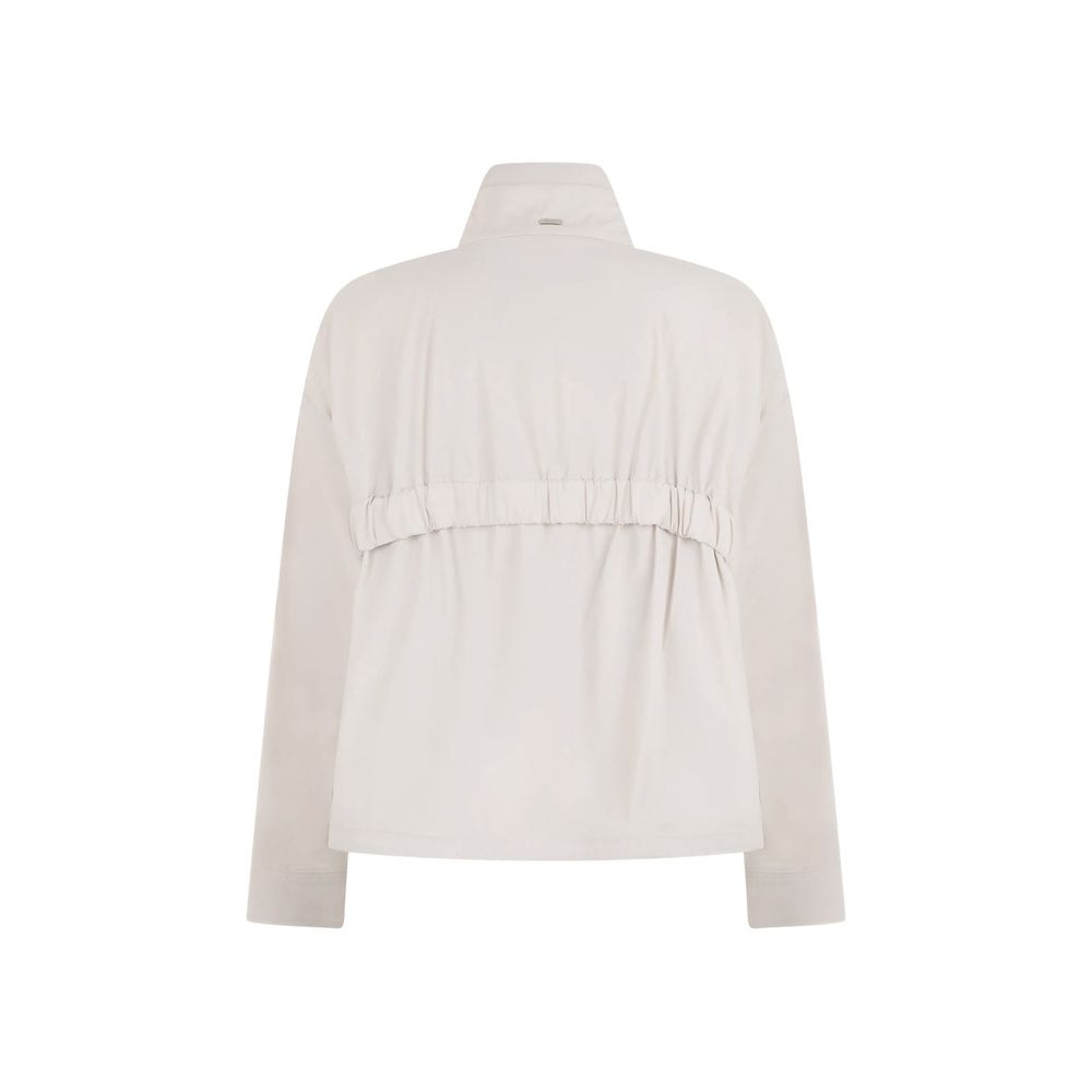 Herno Gray Polyamide Full-Length Jacket | Regal Royce