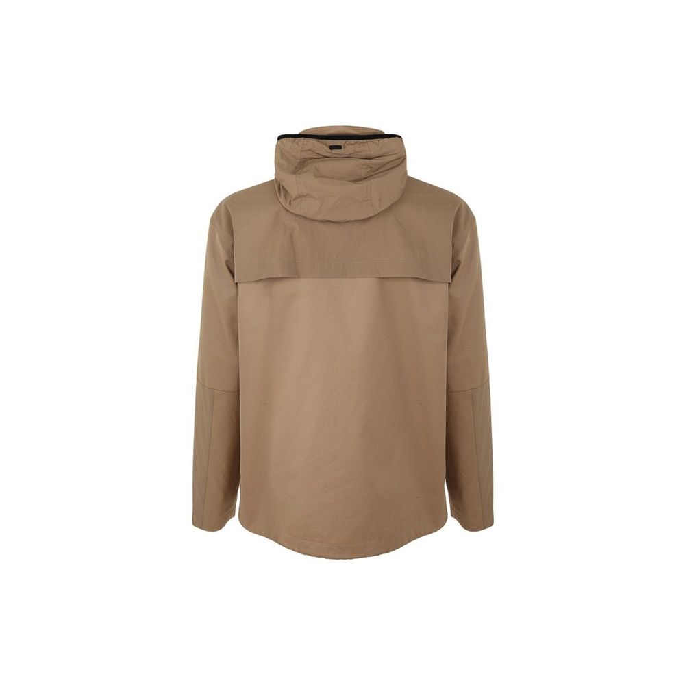 Herno Brown Cotton Shell Jacket | Regal Royce
