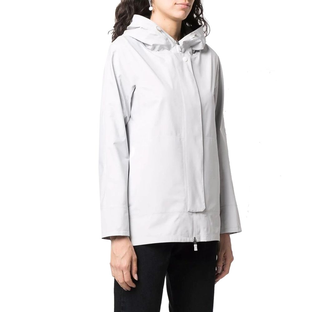 Herno Gray Polyester Shell Jacket | Regal Royce