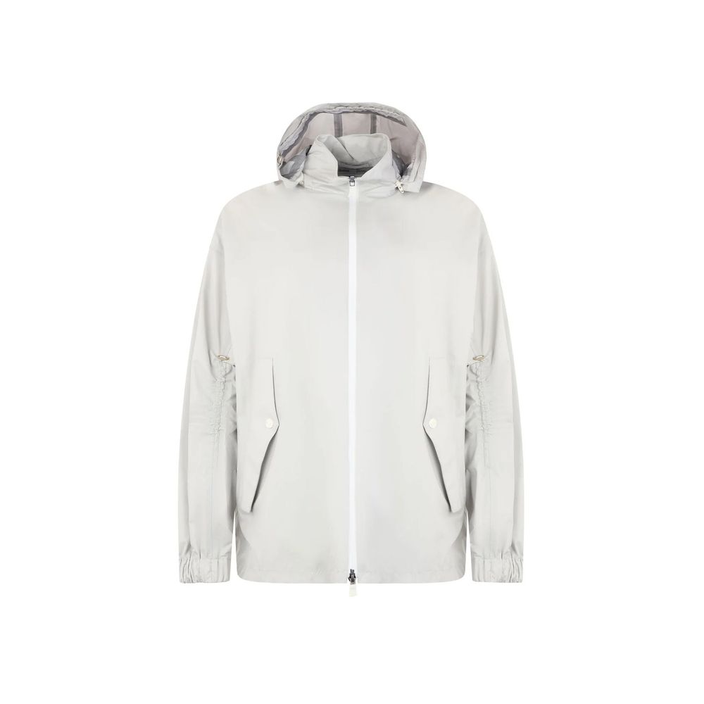 Herno Gray Polyamide Shell Jacket | Regal Royce