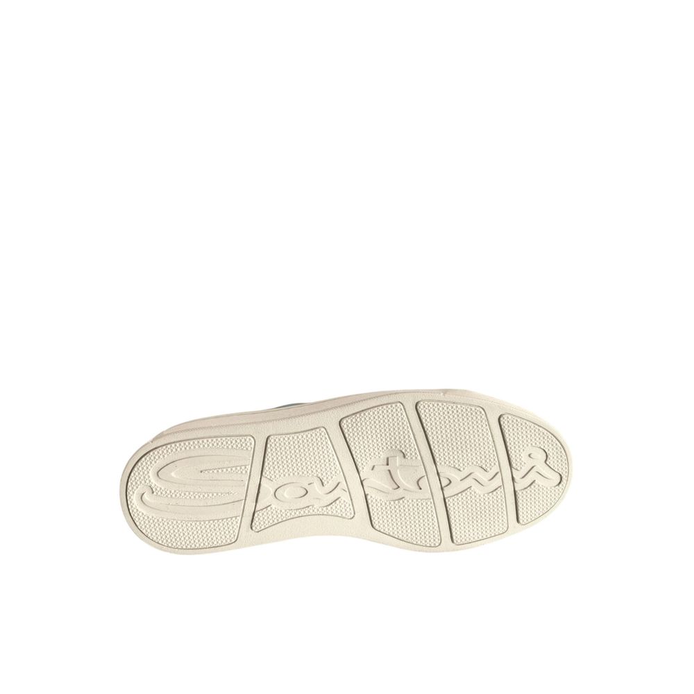 Santoni Blue Leather Women Sneaker | Regal Royce