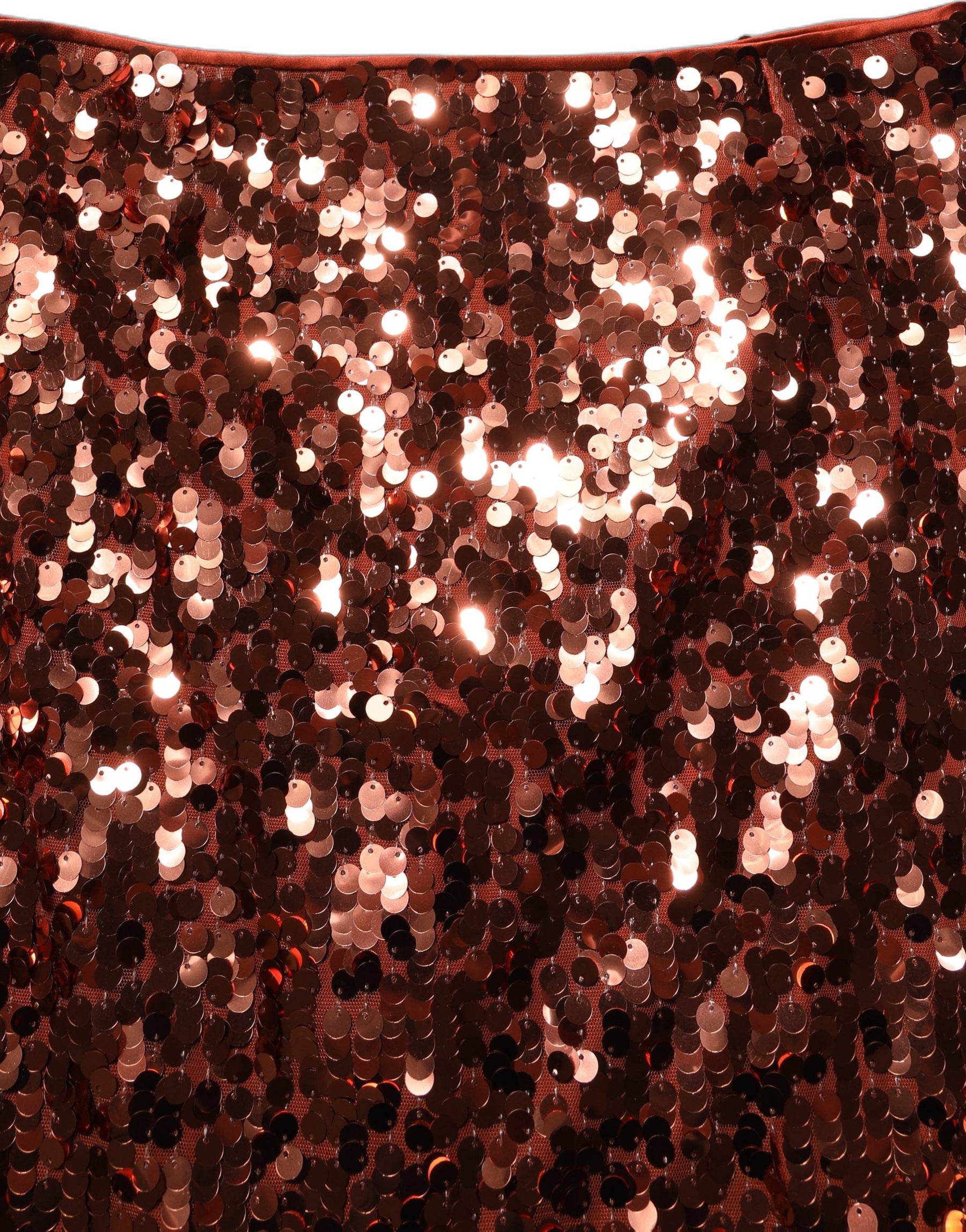 Dolce & Gabbana Bronze Sequin HighWaist PencilCut Midi Skirt | Regal Royce