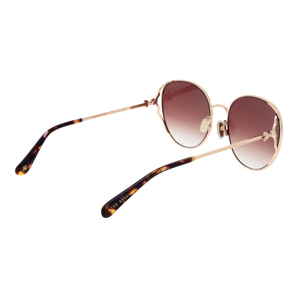 Ted Baker Rose Gold Metal Sunglasses | Regal Royce