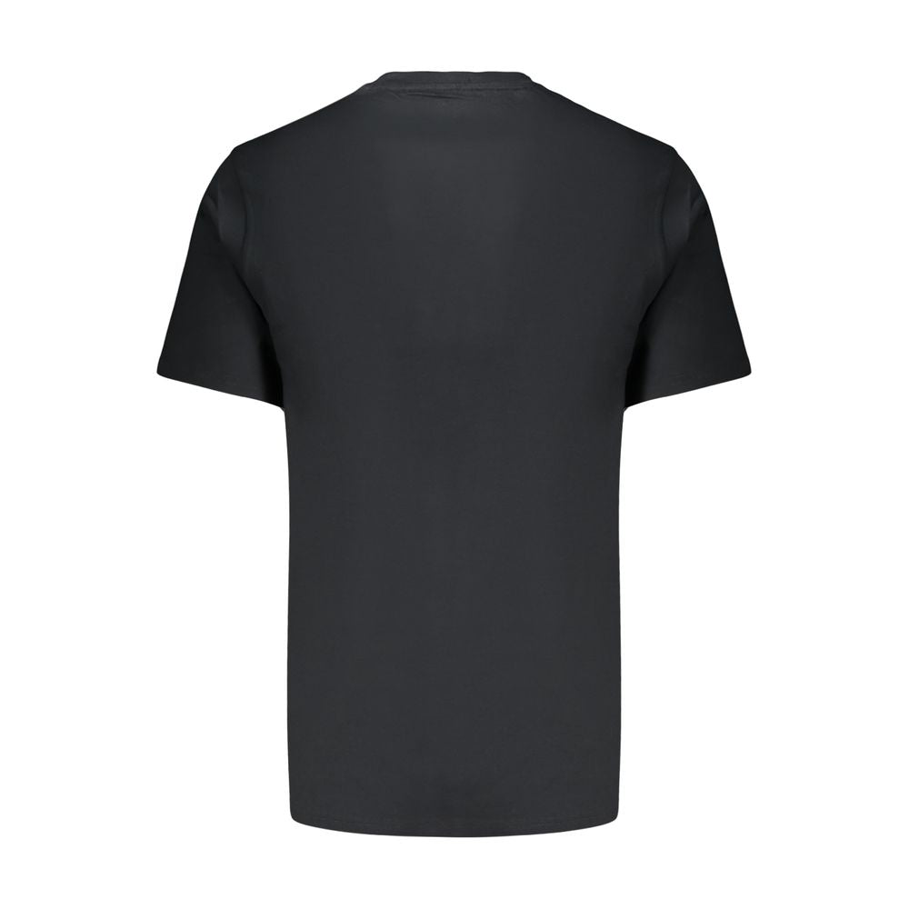 Converse Black Cotton Men's T-Shirt | Regal Royce
