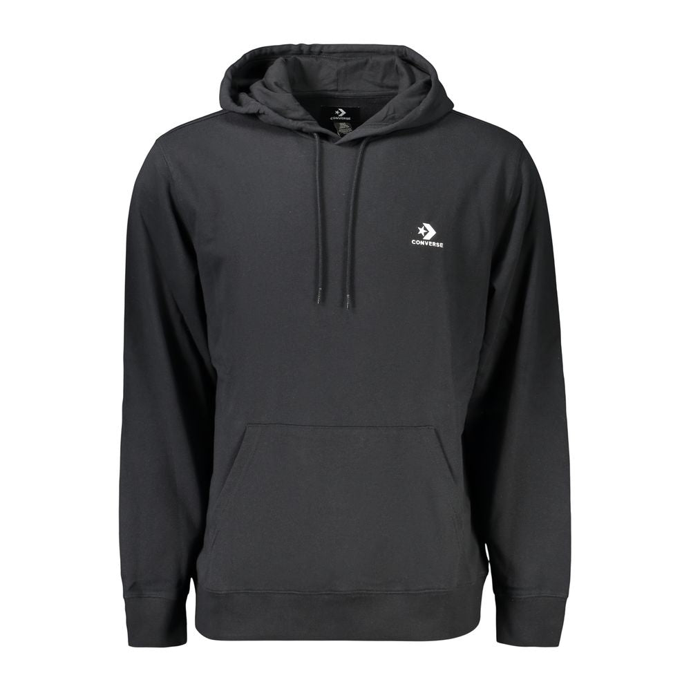 Converse Black Cotton Men's Hoodie | Regal Royce