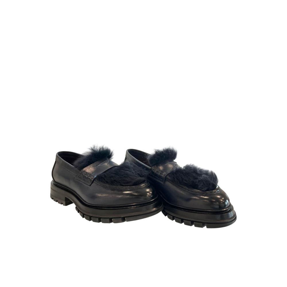 Santoni Blue Leather Men Loafer | Regal Royce