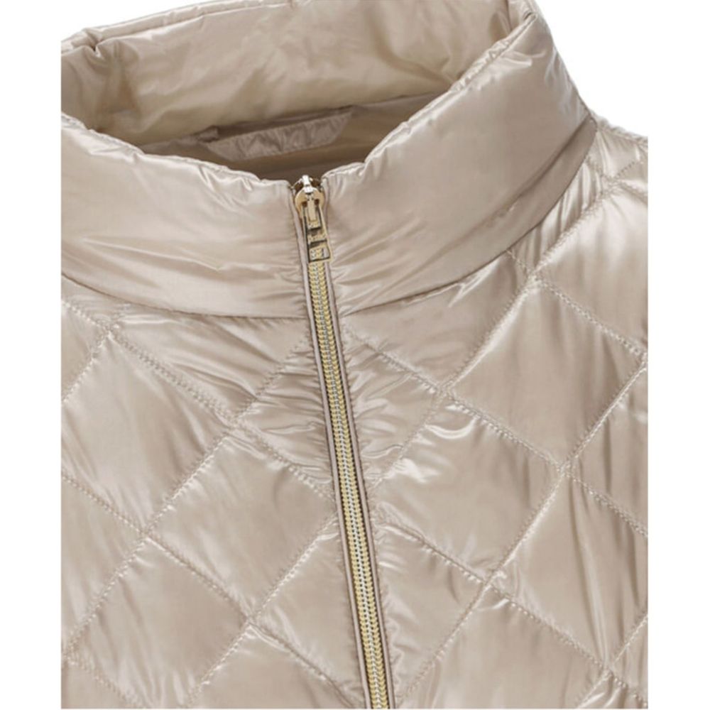 Herno Beige Polyamide Full-Length Jacket | Regal Royce