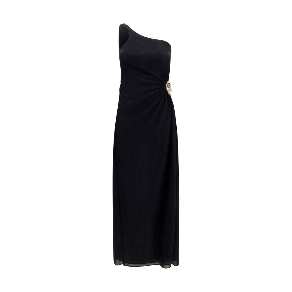 Oséree Black Polyamide Cocktail Dress | Regal Royce