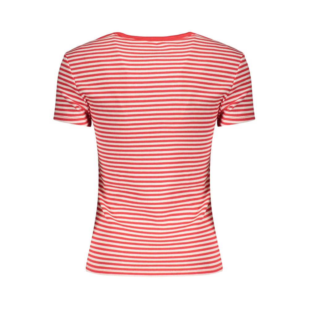 Tommy Hilfiger Red Cotton Women's T-Shirt | Regal Royce