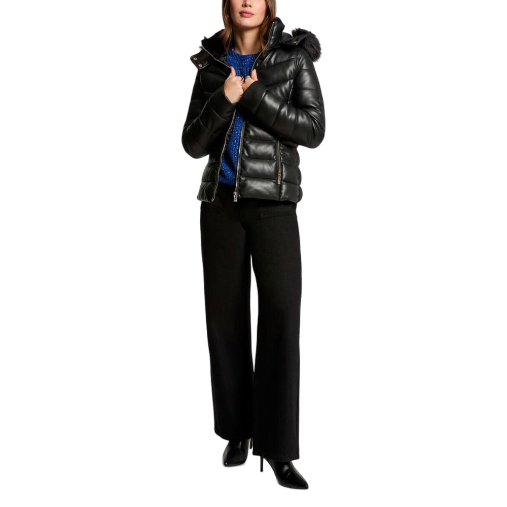 Morgan De Toi Black Polyethylene Full-Length Jacket | Regal Royce