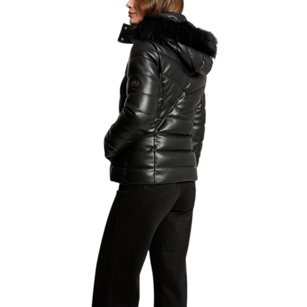 Morgan De Toi Black Polyethylene Full-Length Jacket | Regal Royce