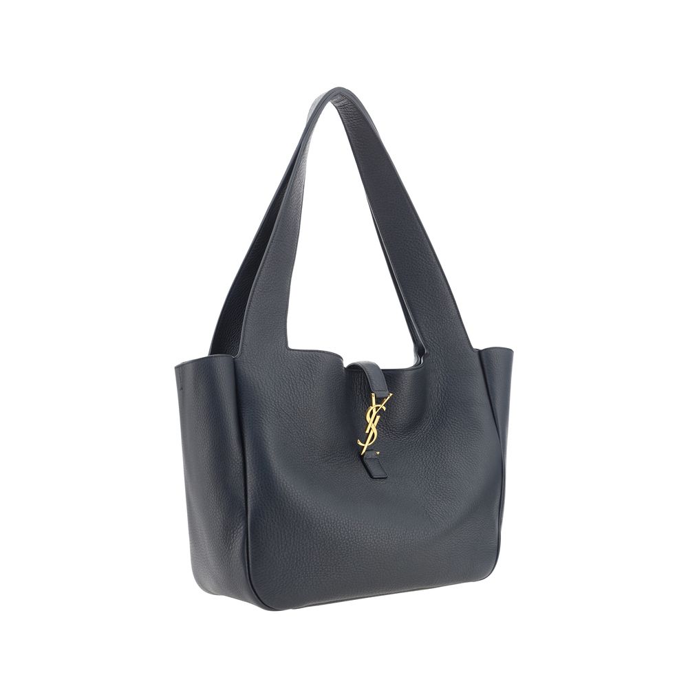 Saint Laurent Black Calf Leather Bos Taurus Shoulder Bag | Regal Royce