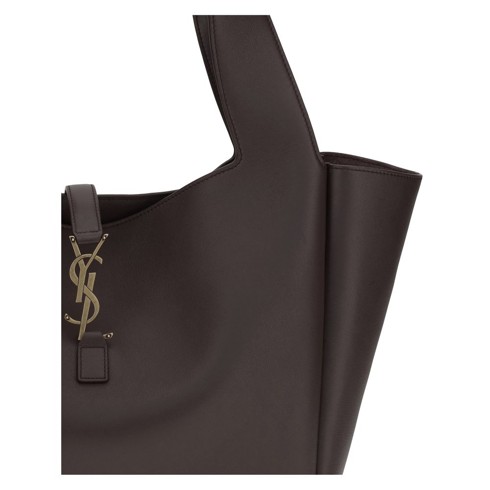 Saint Laurent Brown Calf Leather Bos Taurus Shoulder Bag | Regal Royce