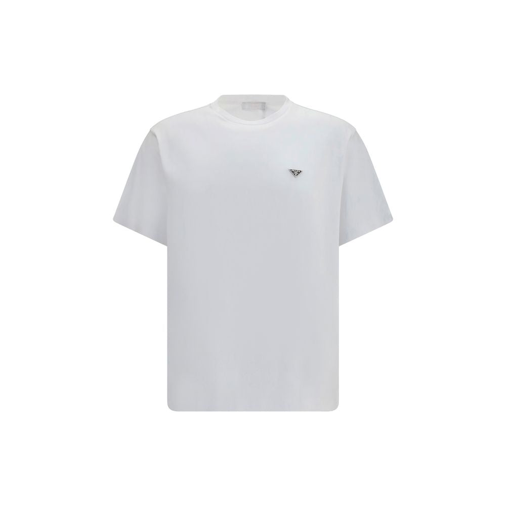 Prada White Cotton T-Shirt | Regal Royce