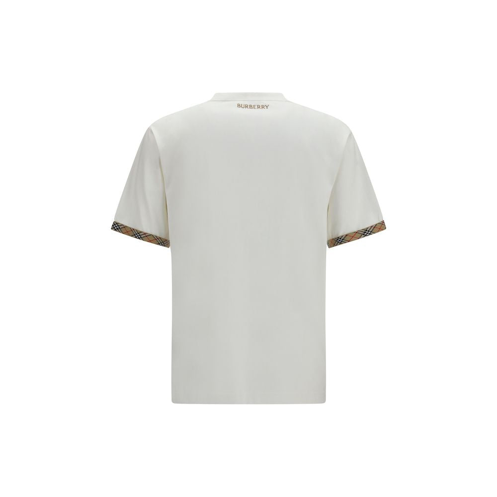 Burberry White Cotton T-Shirt | Regal Royce