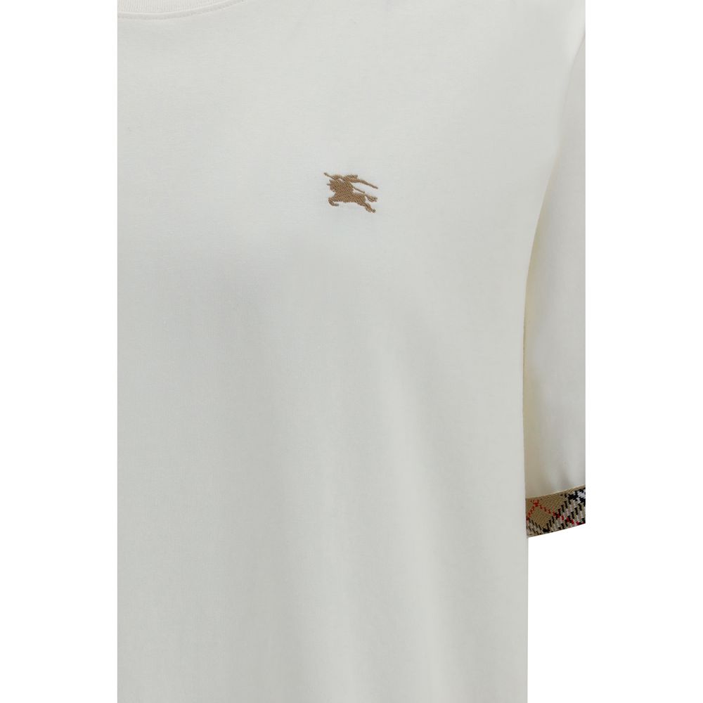 Burberry White Cotton T-Shirt | Regal Royce