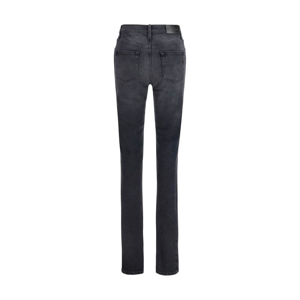 Gucci Black Cotton Skinny Jeans | Regal Royce