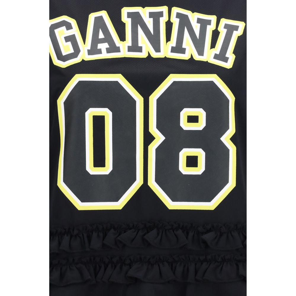 Ganni Black Polyester Sportswear | Regal Royce