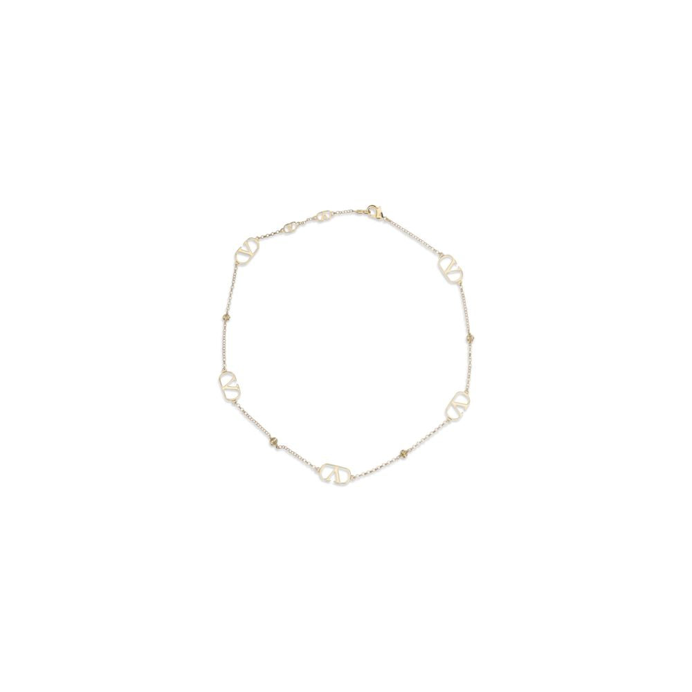 Valentino Garavani Gold Metal Necklace | Regal Royce